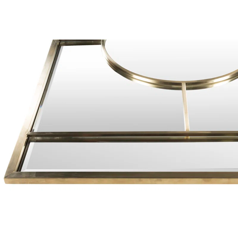 Everly Quinn Metal Flat Wall Mirror