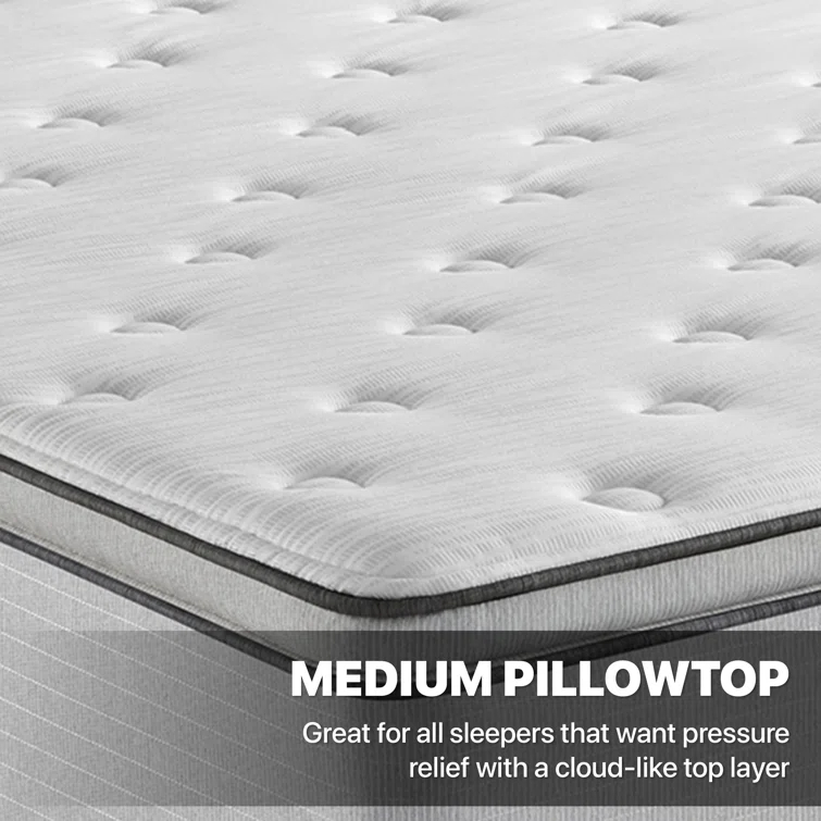 Beautyrest BR800 Medium Pillow Top 13.75" Innerspring Mattress