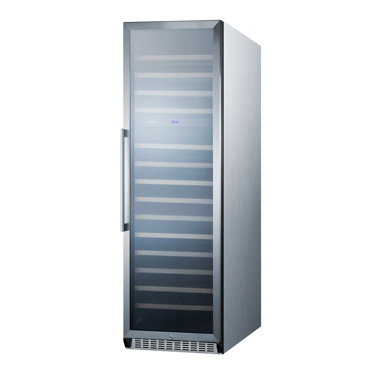 Summit Appliance Summit Appliance Single Zone 23.63'' 171 Bottle Wine Refrigerator with Reversible Door