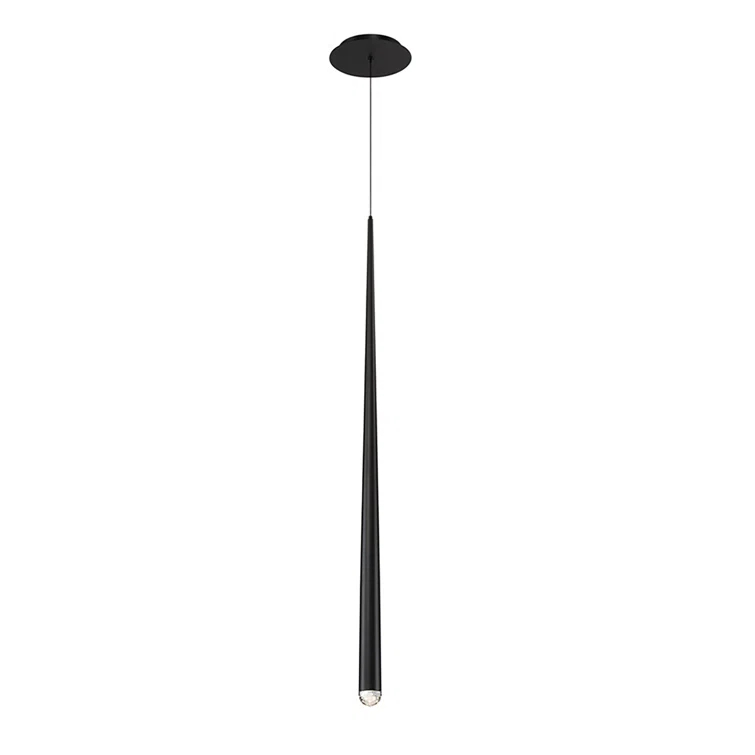 Modern Forms Cascade Dimmable LED Pendant with Clear Crystal Shade