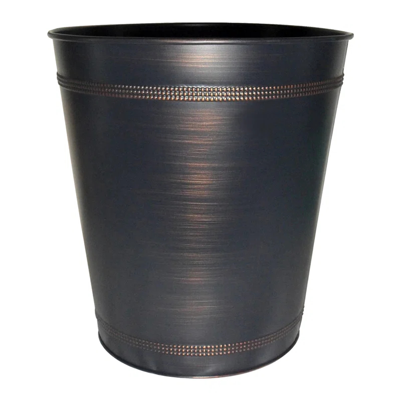 Steel Open Waste Basket - 2.25 Gallons