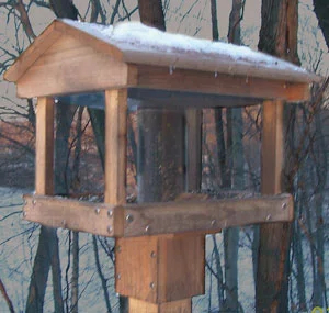 Stovall Hanging Hopper Bird Feeder