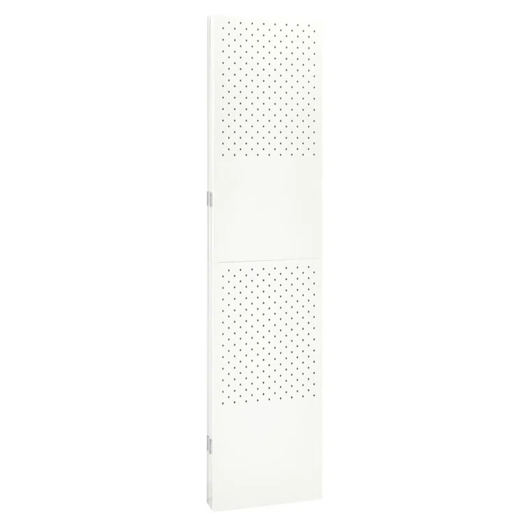 vidaXL VidaXL Room Divider Freestanding Privacy Screen for Room Separation Steel