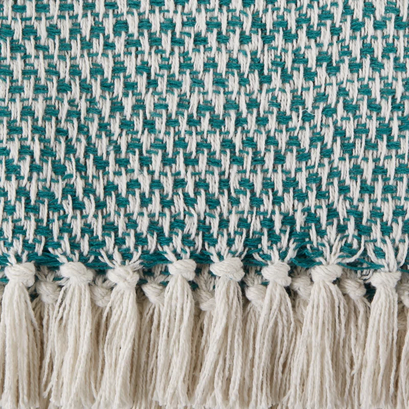 Design Imports Hand Woven Throw Blanket