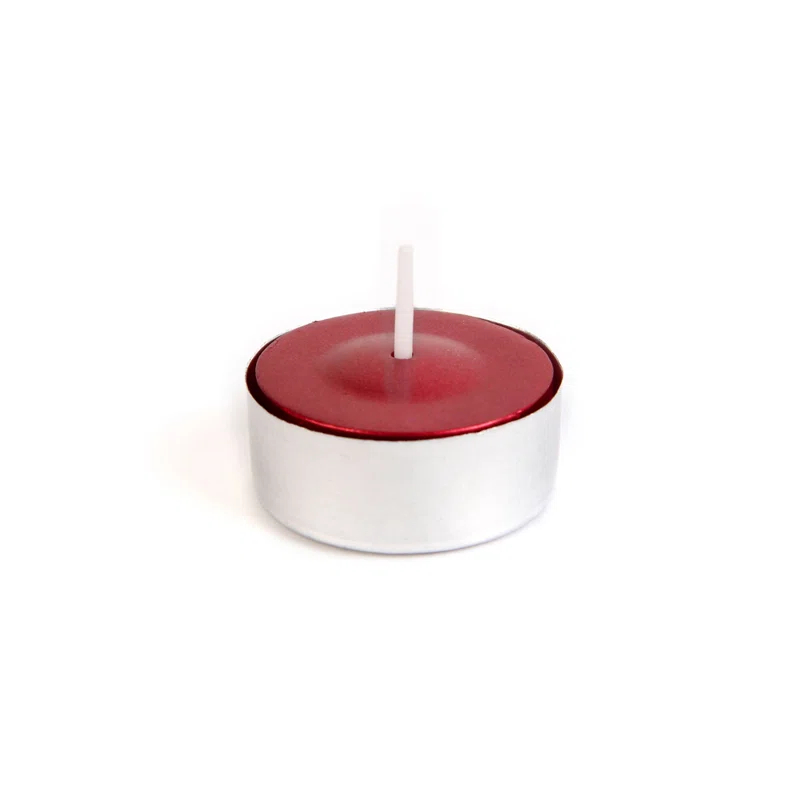 Unscented Tealight Candle with Metal Holder