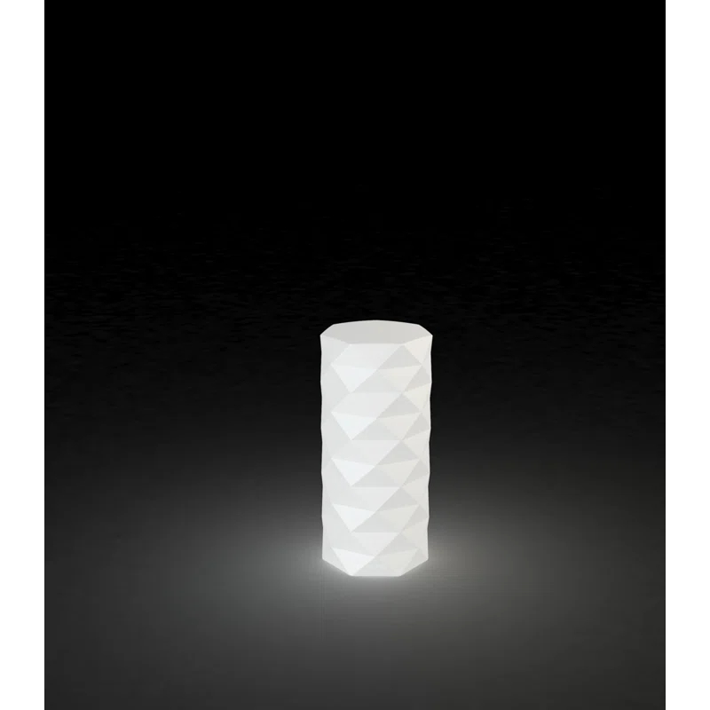 Vondom Marquis Matte Ice White Plug-In LED Outdoor Floor Lamp