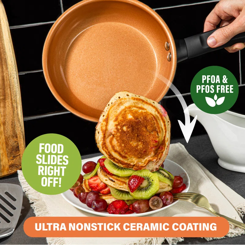 Gotham Steel Gotham Steel Pro Premier Hard Anodized 13 Piece Nonstick Cookware Set
