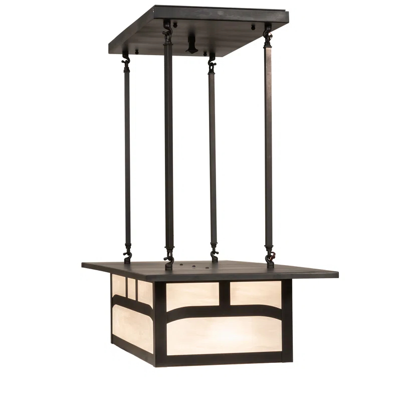 4 - Light Kitchen Island Linear Chandelier