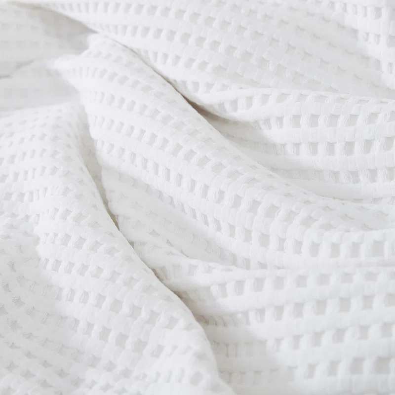 Kenneth Cole Kenneth Cole Solid Waffle Reversible Comforter Set