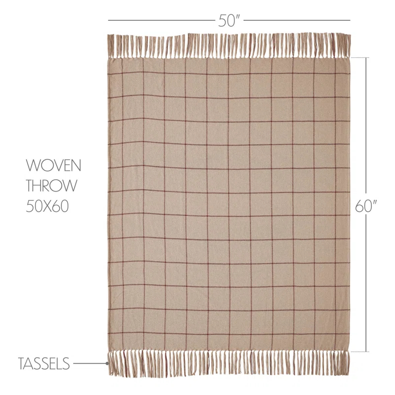 VHC Brands Handmade Throw Blanket