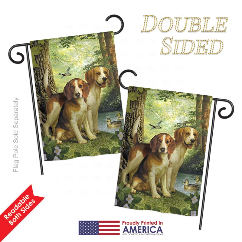Breeze Decor Double Sided Polyester House Flag