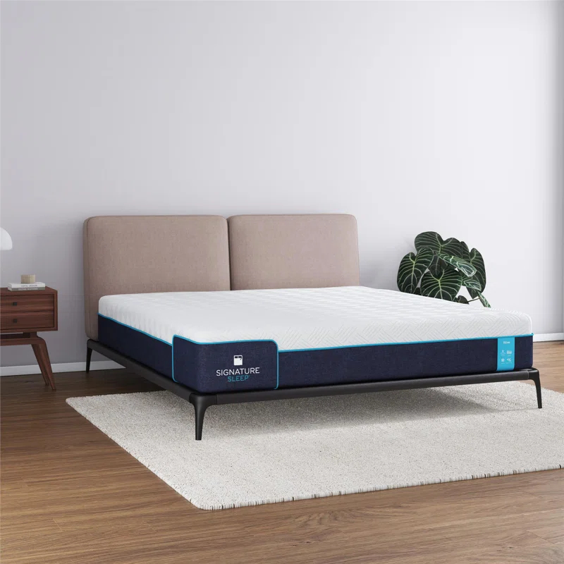 Signature Sleep Bliss Charcoal Cool Gel Memory Foam Mattress