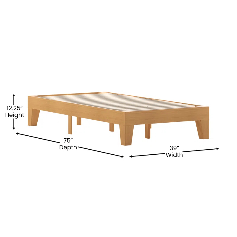 Taylor & Logan Blackmon Solid Wood Platform Bed & Reviews | Wayfair