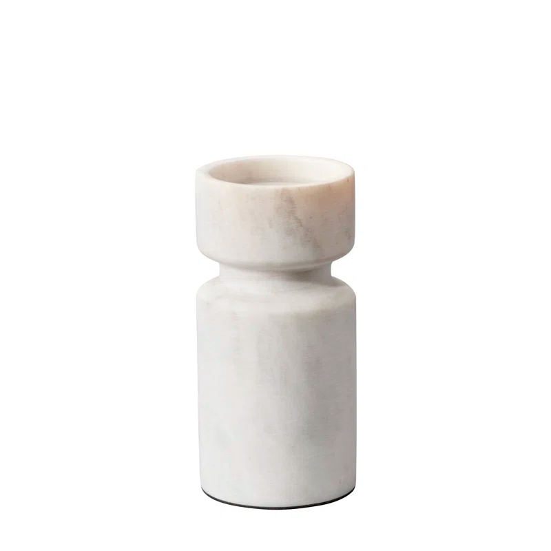 Jamie Young Company 6'' H Marble Tabletop Candlestick