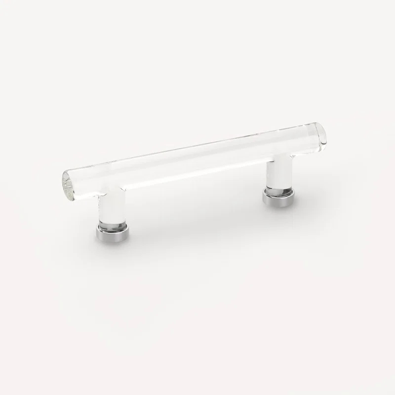 Emtek Emtek Modern Glass Bar Cabinet Pull 4" Center-to-Center