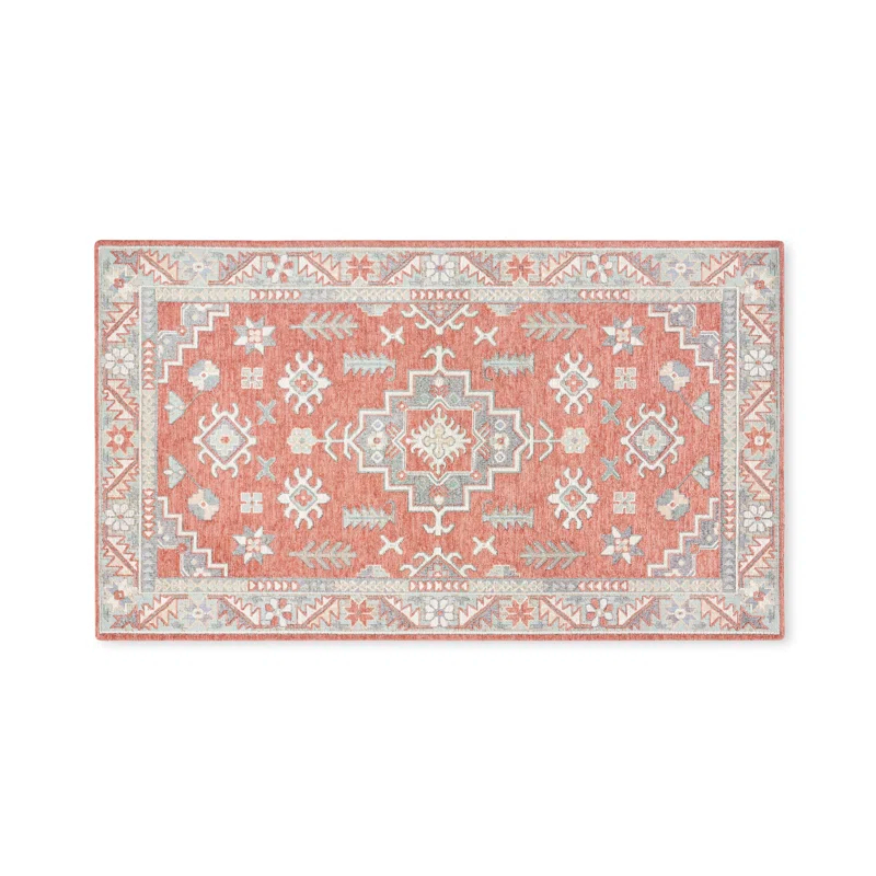 TOWN & COUNTRY LUXE Livie Everwash Non-Slip Backing Kitchen Mat