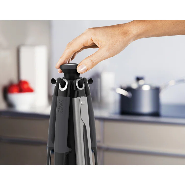 Joseph Joseph Joseph Joseph  6-Piece Utensil Carousel Set with Tongs