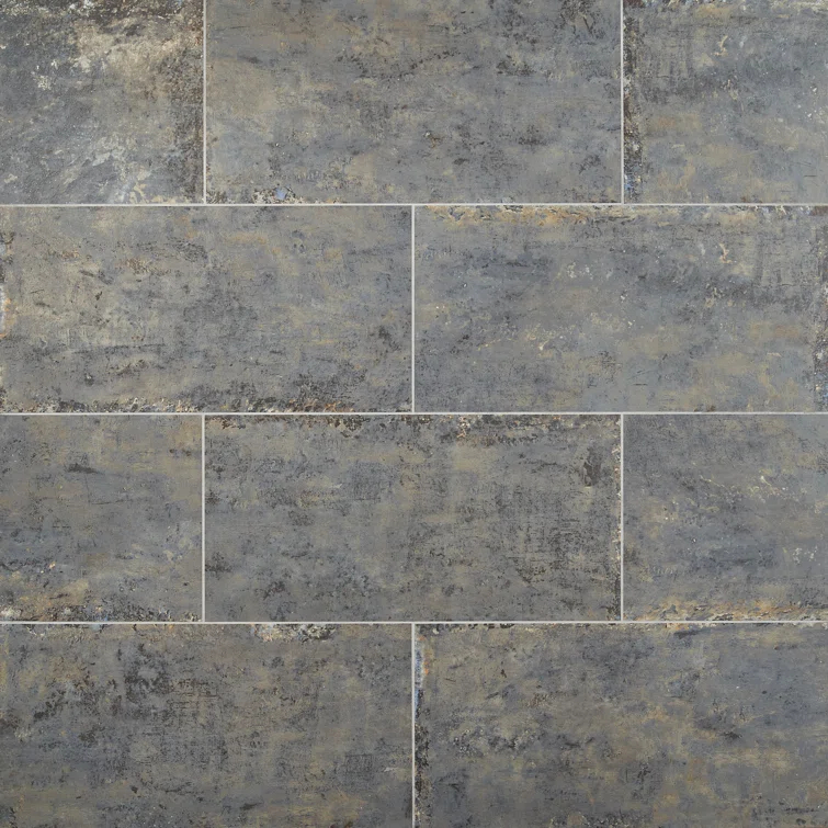 Bond Tile Mantis 11.81 in. x 23.62 in. Matte Porcelain Concrete Look Floor and Wall Tile (13.55 Sq. Ft./Case)