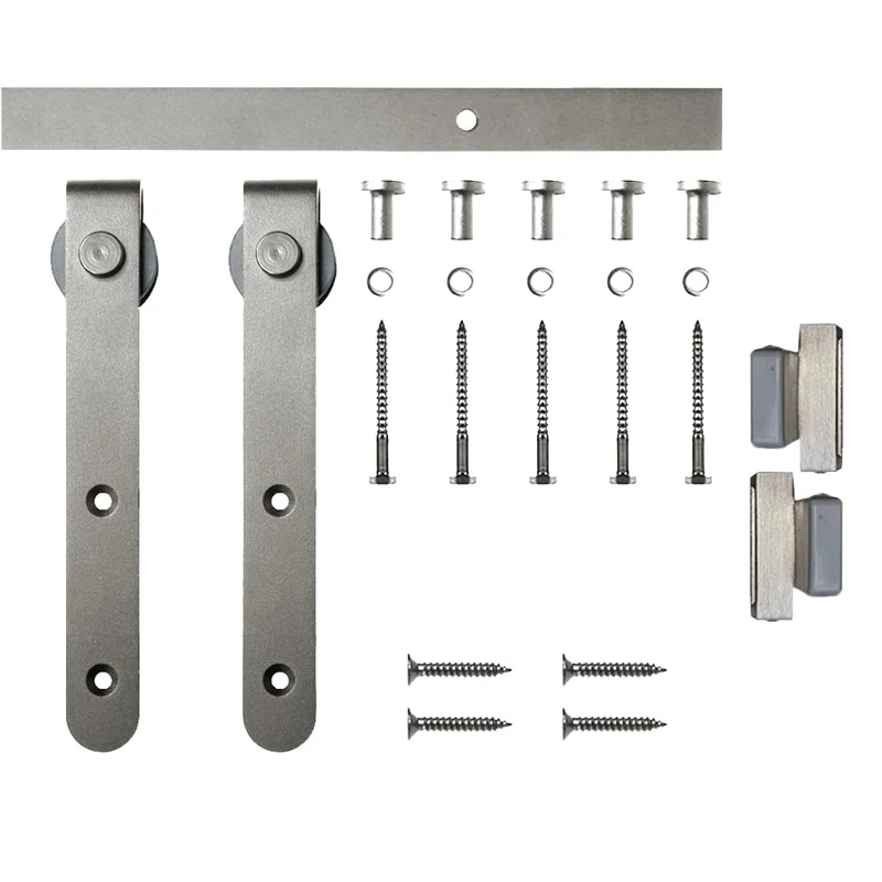 Hook Mini Standard Single Track Barn Door Hardware Kit