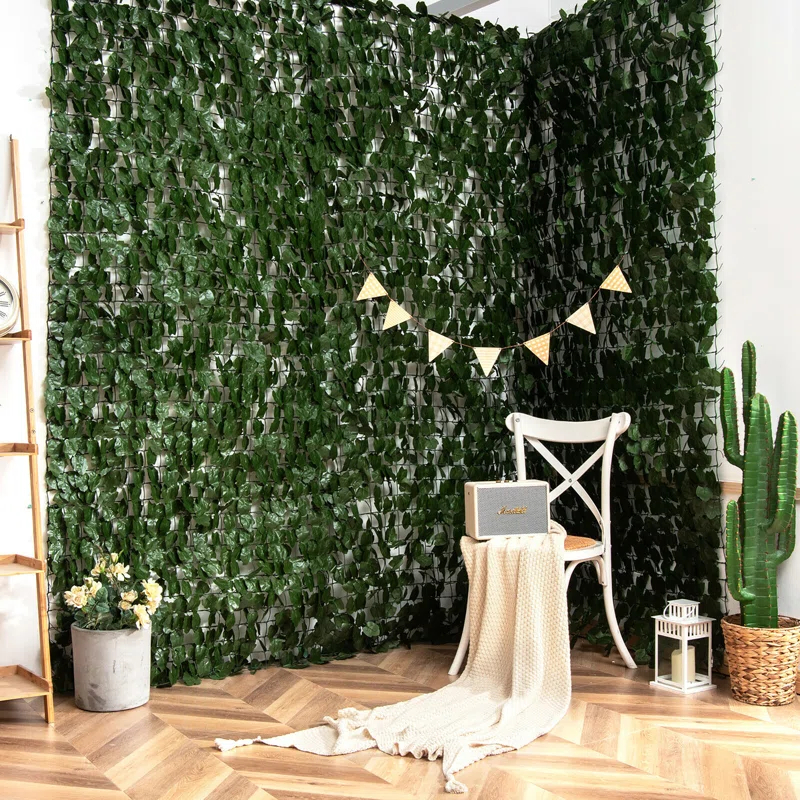 Costway 3.25' H x 10' W Composite Privacy Screen