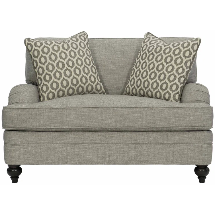 Bernhardt Tarleton 54.5" Wide Polyester Down Cushion Chair and a Half