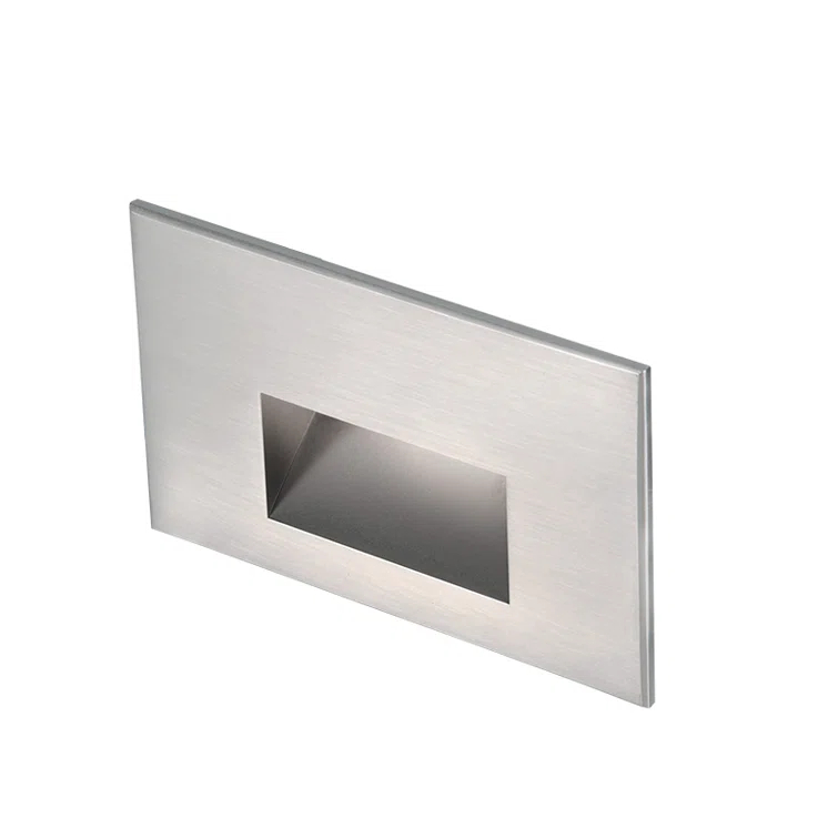 WAC Landscape Lighting Stainless Steel Low Voltage Metal Step Light