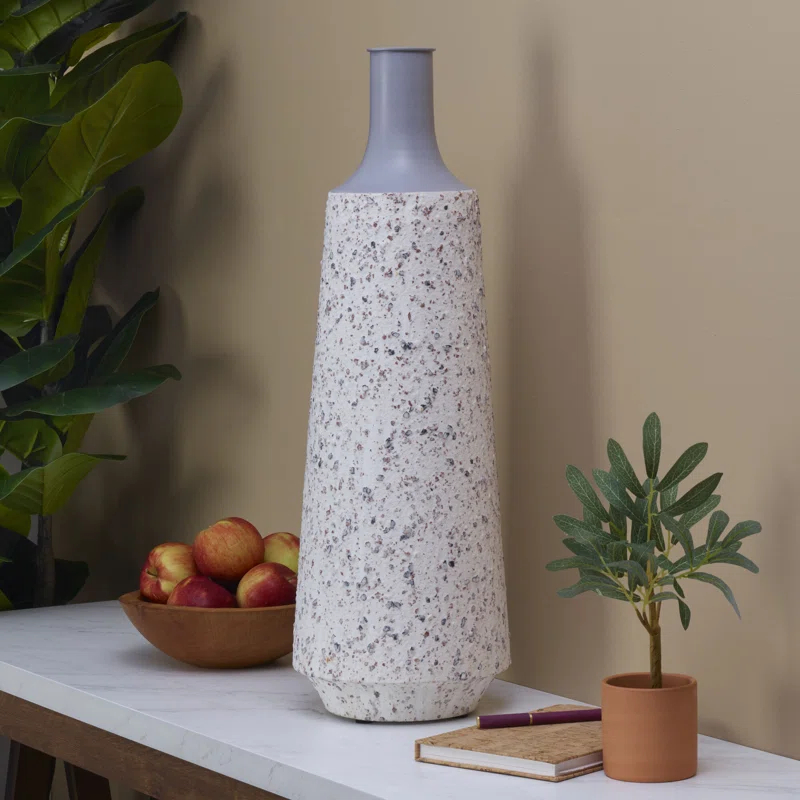 Mikasa Mikasa Speckled Metal Vase