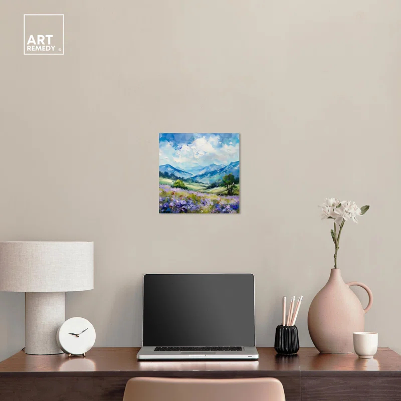 Art Remedy Field Of Dreams Canvas Coastal Farmhouse Wall Art by Art Remedy