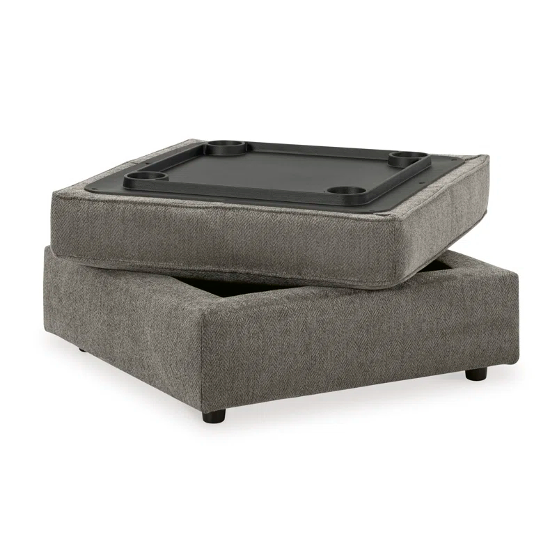 Latitude Run® Orleanne Upholstered Ottoman