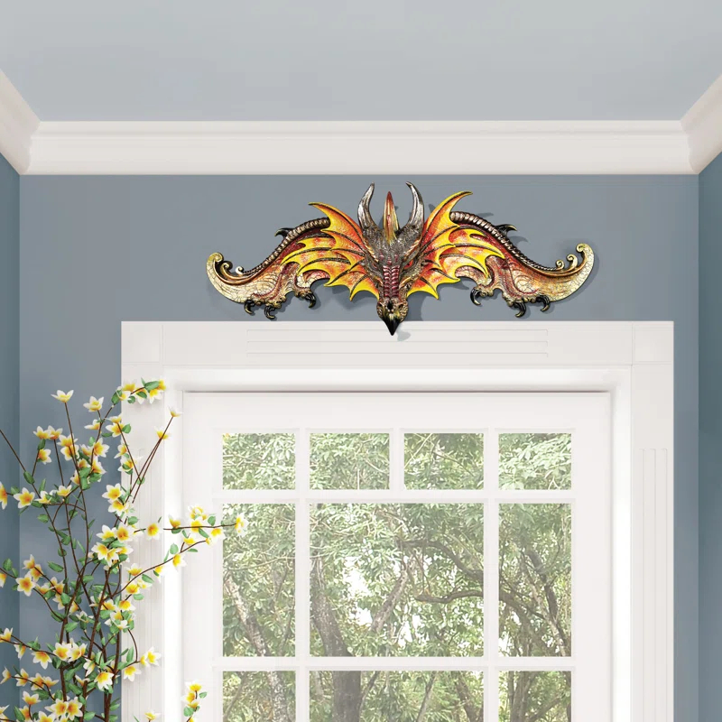 Design Toscano Handmade Traditional Fantasy & Sci-Fi Wall Decor on Polyresin