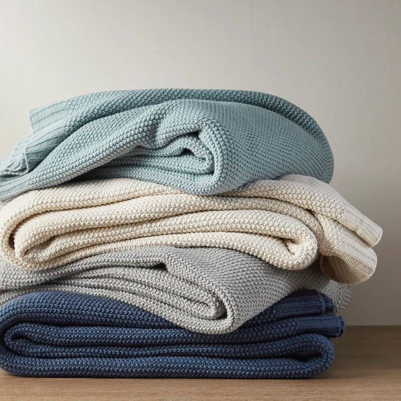INK+IVY Bree Knit Blanket