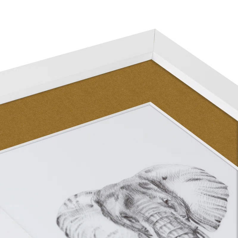ArtToFrames Wood Matte Picture Frame with Mat