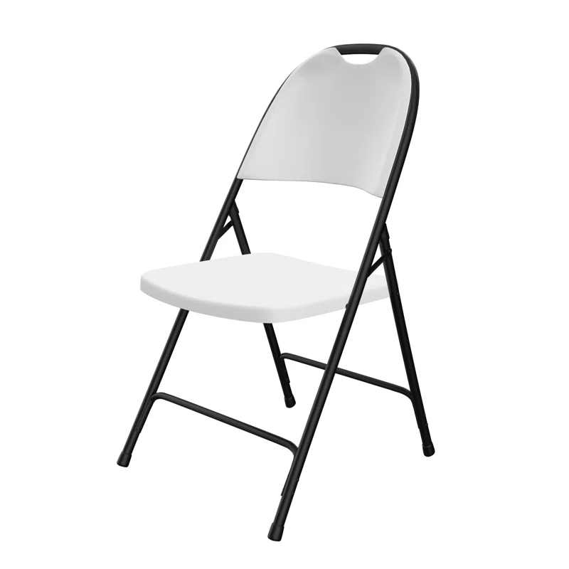 Correll, Inc. Plastic / Resin Folding Chair Set (Set of 4)