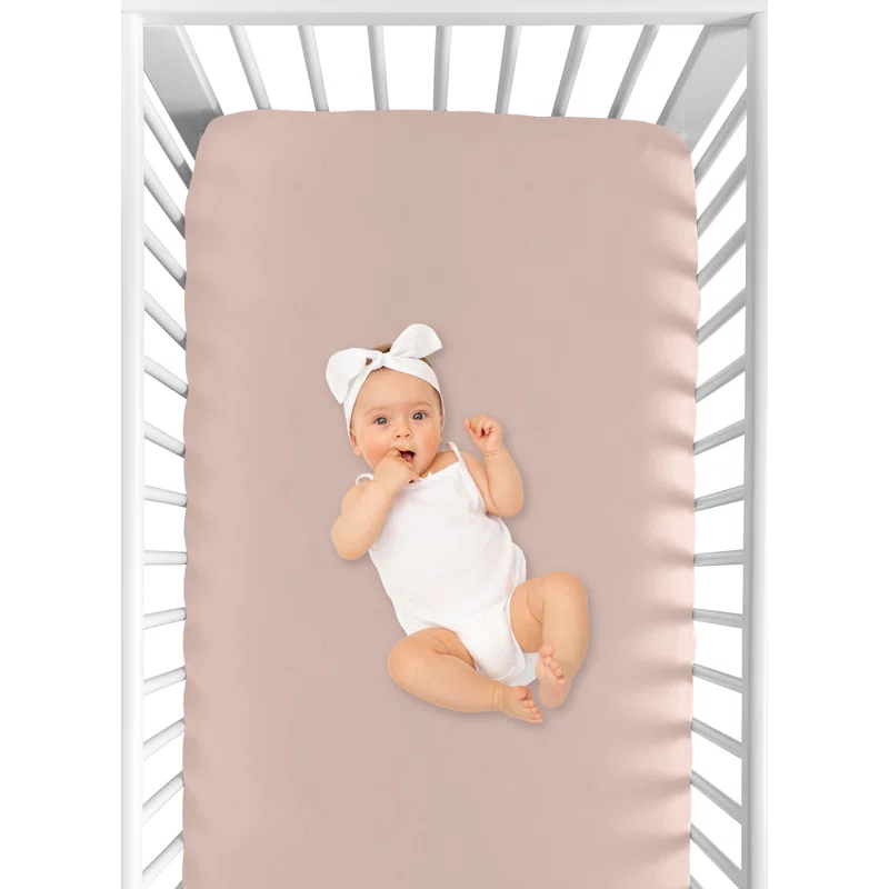 Sweet Jojo Designs Boho Rainbow Fitted Crib Sheet