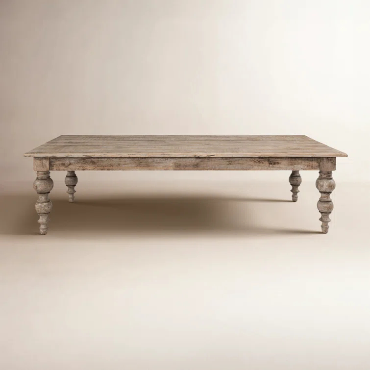 Bander 64'' Brown Rectangular Reclaimed Wood Coffee Table