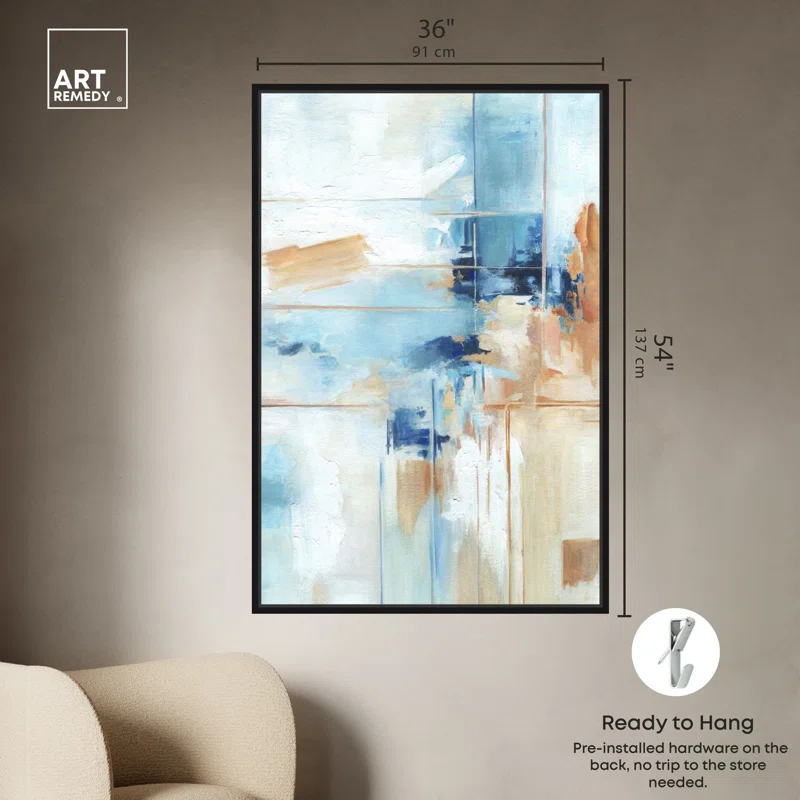 Art Remedy House of Lines I