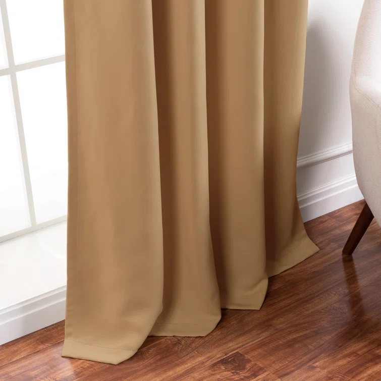 Best Home Fashion, Inc. Polyester Blackout Sliding Panel Pair (Set of 2)