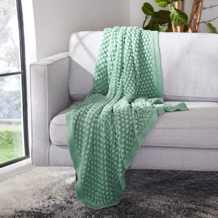 Safavieh Plain Weave / Muslin Throw Blanket