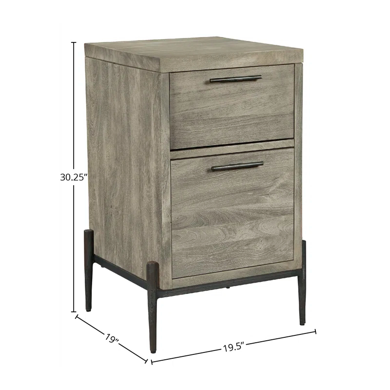 Foundry Select Bedford Park Bedford Park 20" Wide Home File Cabinet