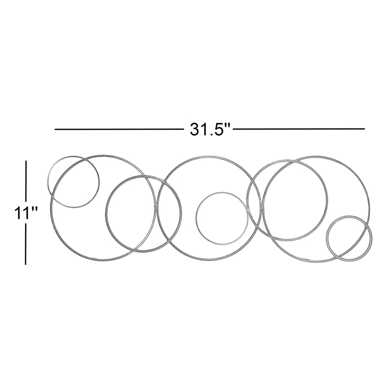 Wrought Studio™ Handmade Modern Wall Decor on Metal