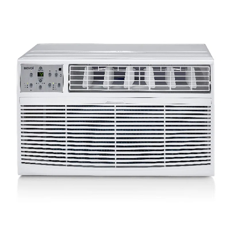 Bevoi Bevoi 12000 BTU Through The Wall Air Conditioner for 350 Square Feet with Heater and Remote Included