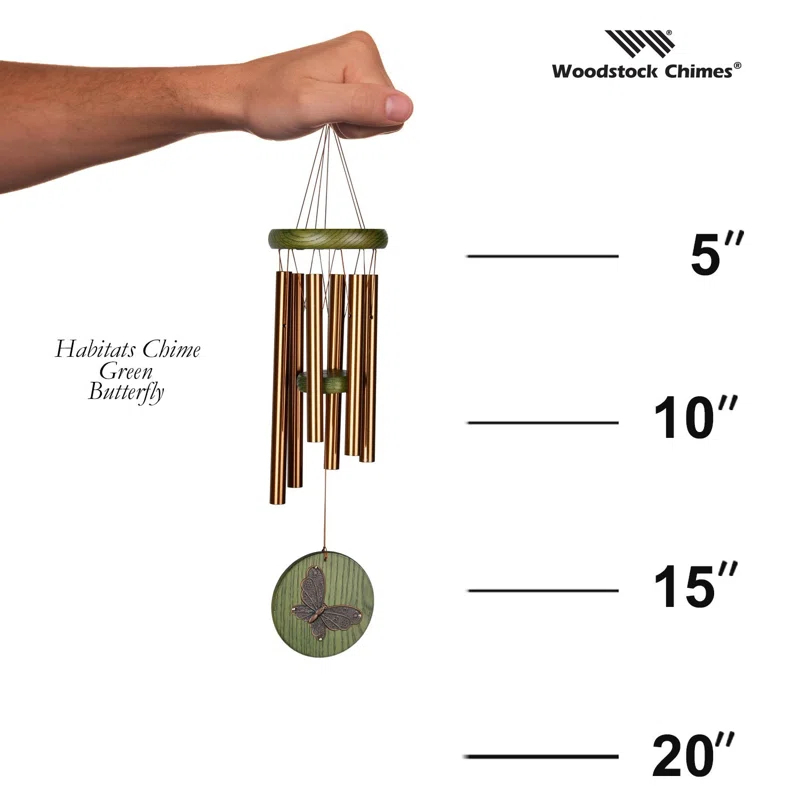 Woodstock Chimes Metal Insects Wind Chime