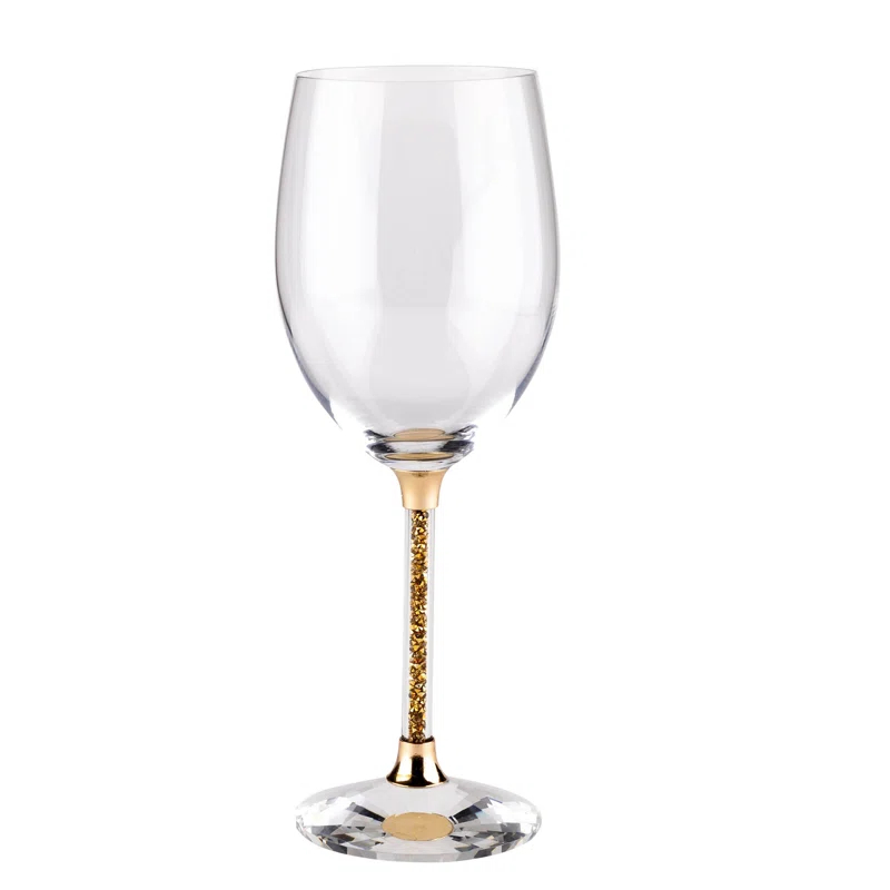 Sparkles Home Vetrina Stem Wine Glass Set
