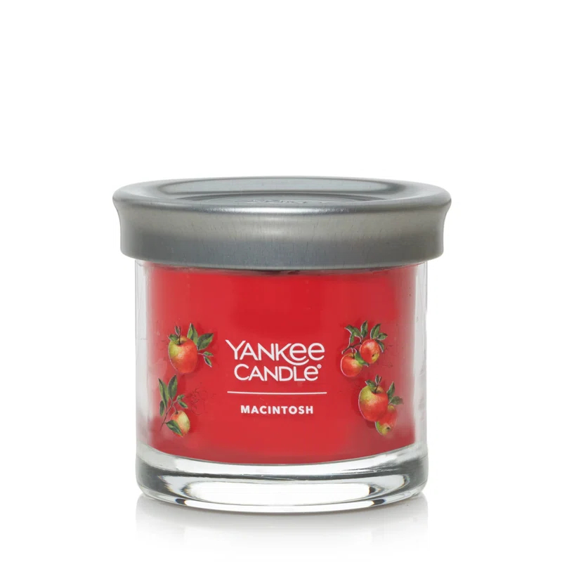 YANKEE CANDLE Signature Macintosh Scented Tumbler Candle & Reviews | Wayfair