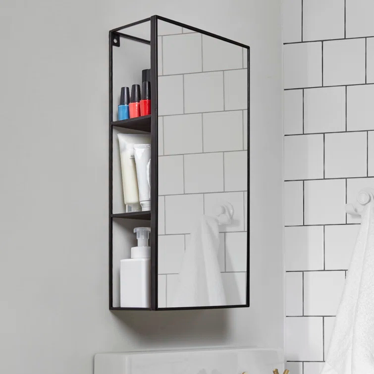 Cubiko Storage Wall Mirror