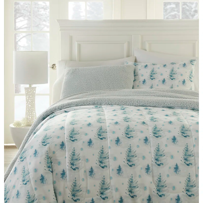 Micro Flannel® Micro Flannel® Reverse to Sherpa Comforter Set