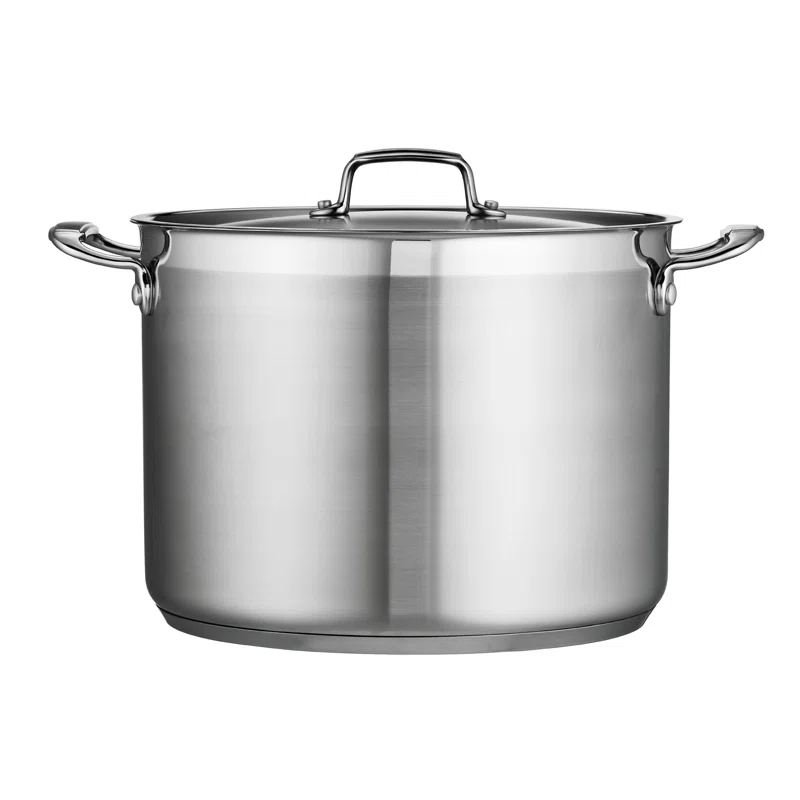 Tramontina Gourmet Aluminum Stock Pot with Lid