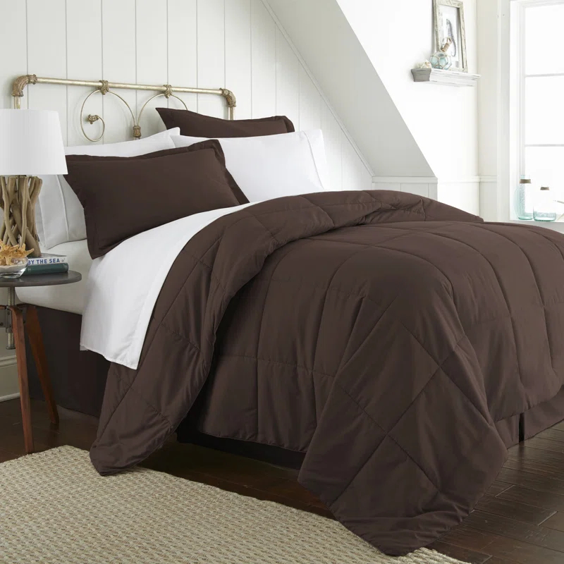 IEnjoy Home Simply Soft 8 Piece Microfiber Complete Bedding Set