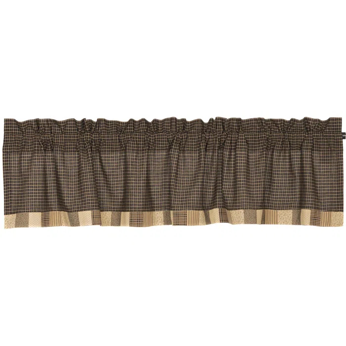 VHC Brands Kettle Grove Cotton Tailored Window Valance in