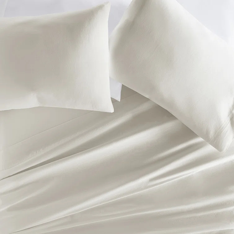 Becky Cameron Luxury Rayon From Bamboo Pillowcase Set Cooling Silky Soft Bedding (Set of 2)
